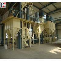 Dog/ cow/ chicken/goat animal feed pellet making poultry feed production line for sale